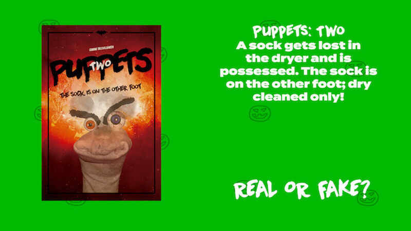 Dumb Scary Movies: Real or Fake